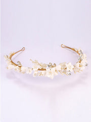 Flower Pearl Bridal Headband