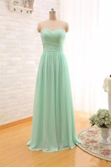 A-Line Sleeveless Floor-length Chiffon Bridesmaid Dress with Criss Cross