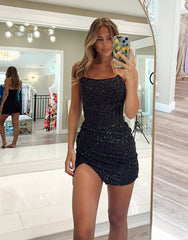 Bodycon Strapless Corset Beaded Mini Party Dresses