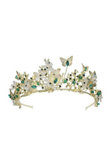 Crystal Baroque Fairy Headpiece Butterflies Tiara
