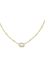 Natural Stone Crystal Pendant Necklace