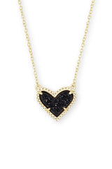 Heart Pendant Adjustable Clavicle Necklace