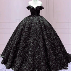 Quinceanera Dress Black Ball Gown Quinceanera Dresses Off Shoulder