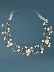 Flower Girl Pearl Headband