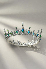 Baroque Wedding Green Aurora Borealis Tiaras