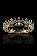 Full Crystal King Prom Tiara