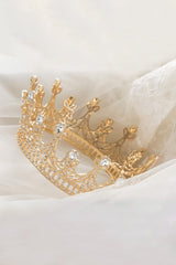 Gold Queen Party Halloween Crown