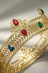 Gold Rheinstone King Crowns