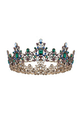 Jeweled Baroque Queen Crown
