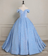 Pink Off The Shoulder Sequined Ball Gown Quinceanera Dresses