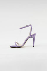 Outdoor Peep Toe Stiletto Heel Shoes With Buckle Ankle Strap