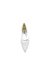 Pointed Toe Lace Wedding Flats – Low Heel Bridal Shoes