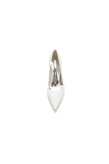 Simple Glitter Pointed Toe Slip-on Wedding Shoes
