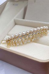 Vintage Bangs Side Pearl Hair Clip