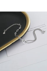 Love Heart Link Bracelets