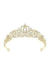 Gold Tiara Crowns for Women