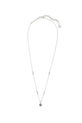 Gold Crystal Pendant Necklace