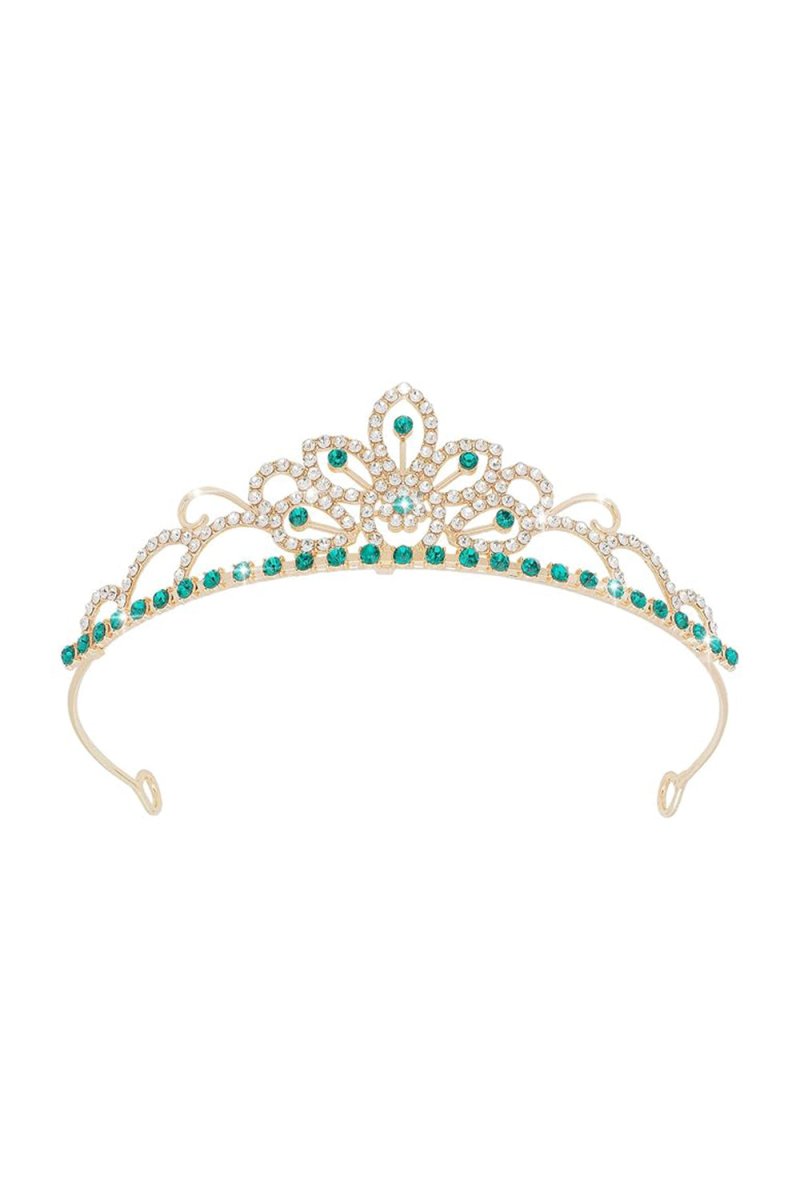 Green Crown Tiaras for Women