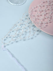 Handcrafted Pearl Mesh Headband