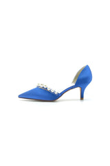 Pearl Pointed Toe Stiletto Heels