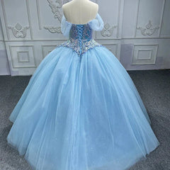 Quinceanera Dress Princess Short Sleeve Ball Gown Sequins Party Dresses