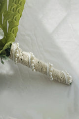 Artificial Peony Rose Cascade Wedding Flower Bouquets