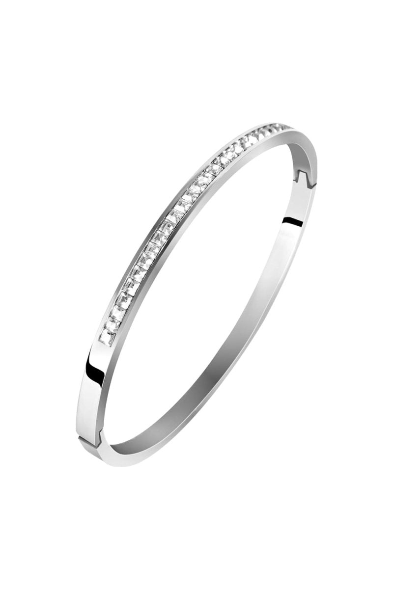 Bangle Stainless Steel Silver Bracelets