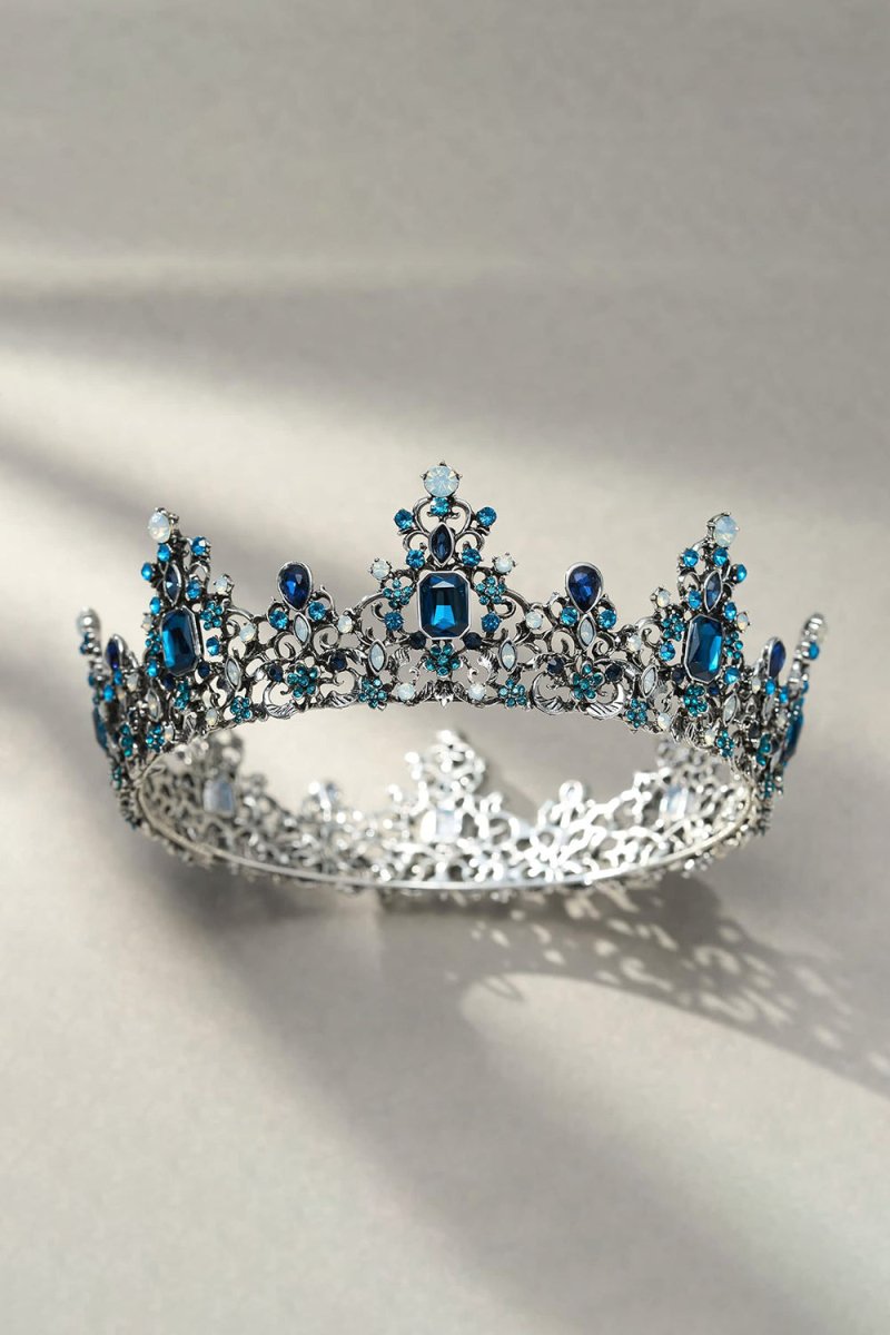 Baroque Colorful Crystal Crown