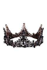 Black Gothic Crystal Crown