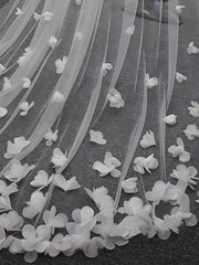 Exquise 3D Flower Lace Cathedral Veil Bridal Veil Wedding Veil
