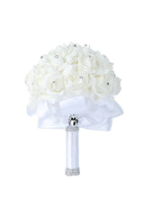 Foam Artificial Roses Wedding Flower Bouquets