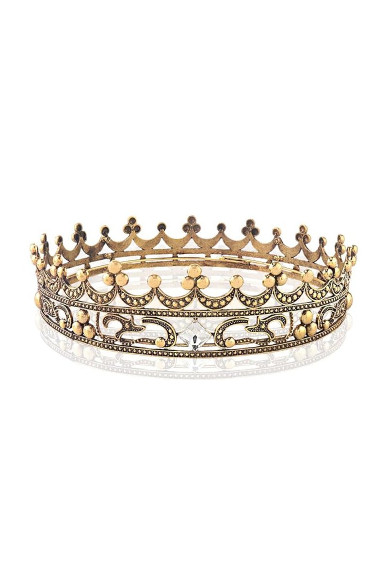 Full Crystal King Prom Tiara