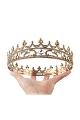 Full Crystal King Prom Tiara