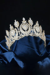 Gold Large Cubic Zirconia Crowns