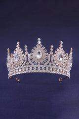 Half Circle Crystal Tiara
