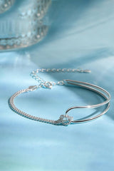 Love Knot Double Layered Gold Bracelets