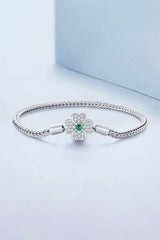 Lucky Four Leaf Clover Bracelet
