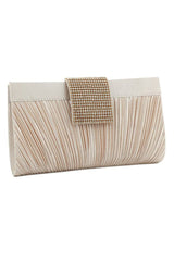 Pink Check Square Handbag