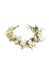 Vintage Boho Artificial Wedding Flowers Crown